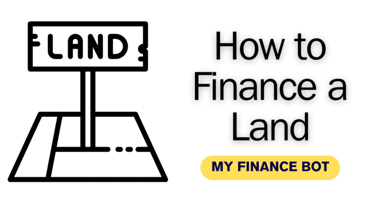 How to finance land